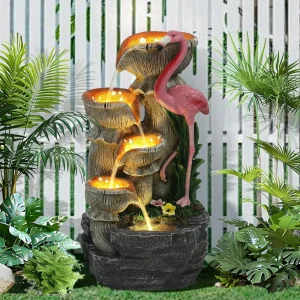 Outdoor Water Fountain - 5 Tier Floor