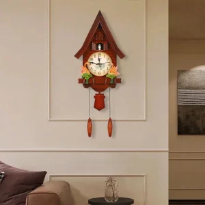 Creative Wall Clock for Living Room Decor
